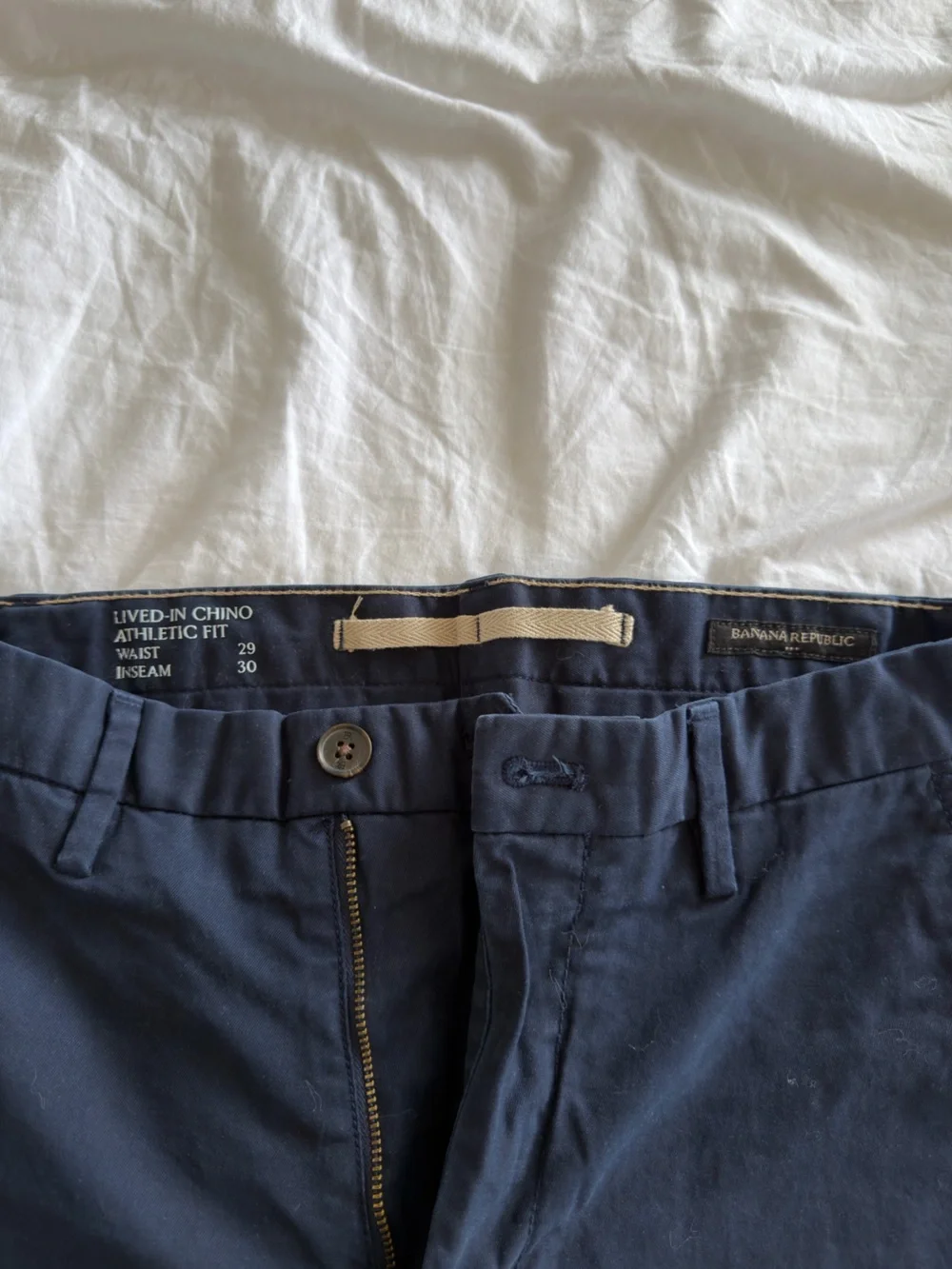 Banana Republic Navy Chinos